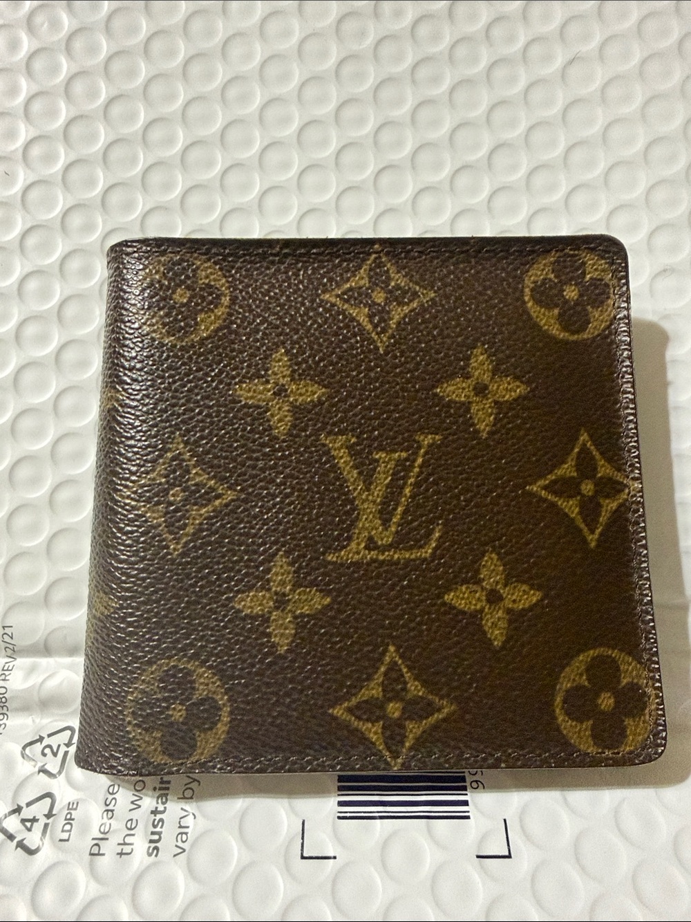 Louis Vuitton Monogram Canvas Brown Money Clip